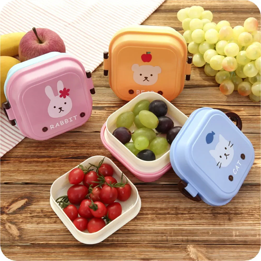 Camp Cooking Set - Children's Mini Cute Cartoon Food Storage