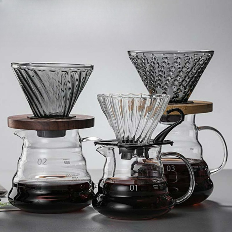 Camp Cooking Set - Pour Over Coffee Maker Set High-Heat