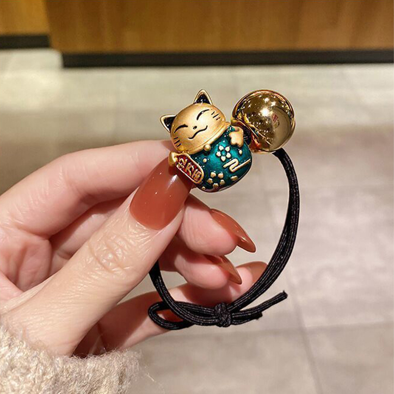 1Pc Cartoon Resin Lucky Cat He - Paracord Bracelet 评论和价格