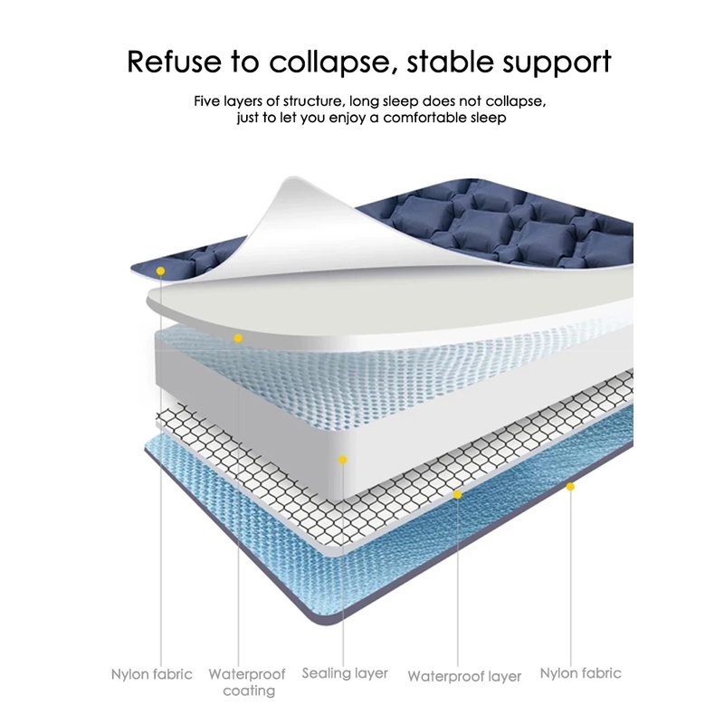 Outdoor Camping Sleeping Pad F - Camp Pillow Compressible 评论和价格