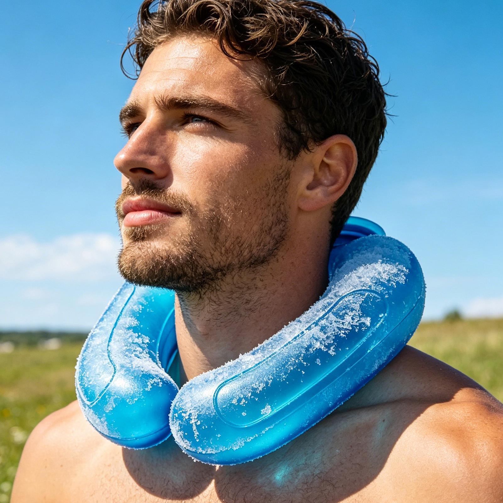 Neck Cooling Tube Portable Chi - Travel Outdoor Camping Youtube 评论和价格
