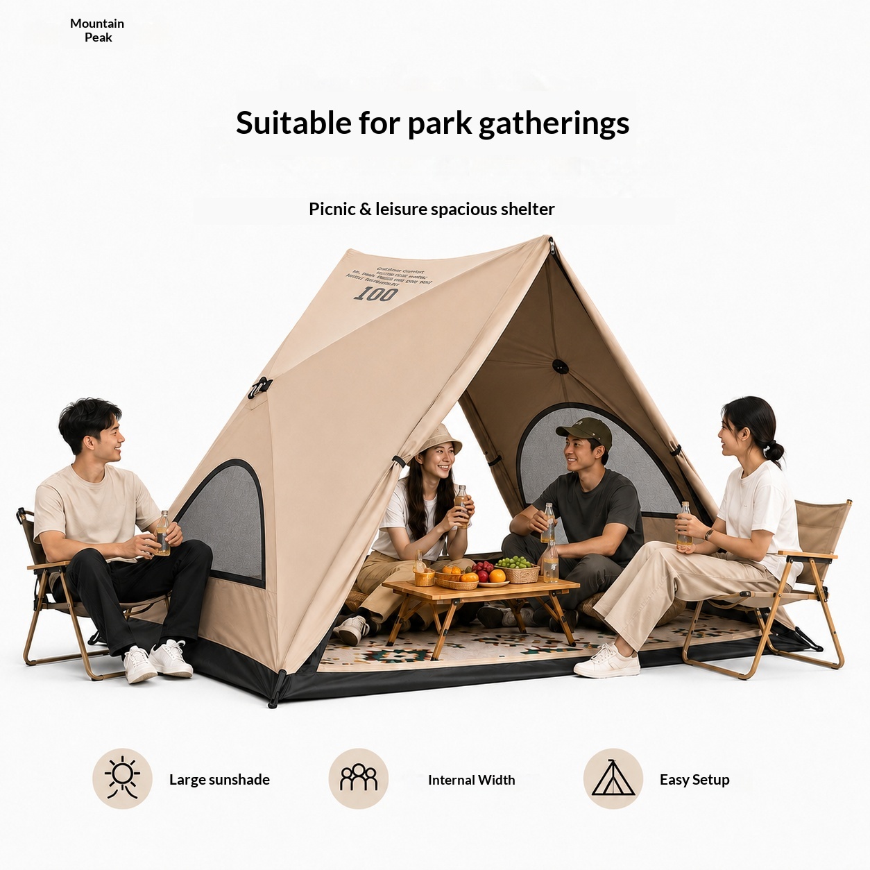 Automatic Triangular Tent, Out - Outdoor Camping Automatic Quick Opening Tent 评论和价格