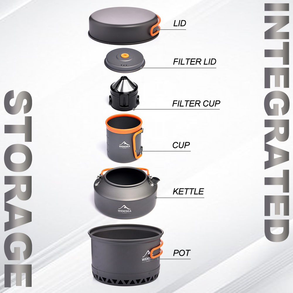 Camping Tableware Outdoor Cook - Camp Cooking Set 评论和价格