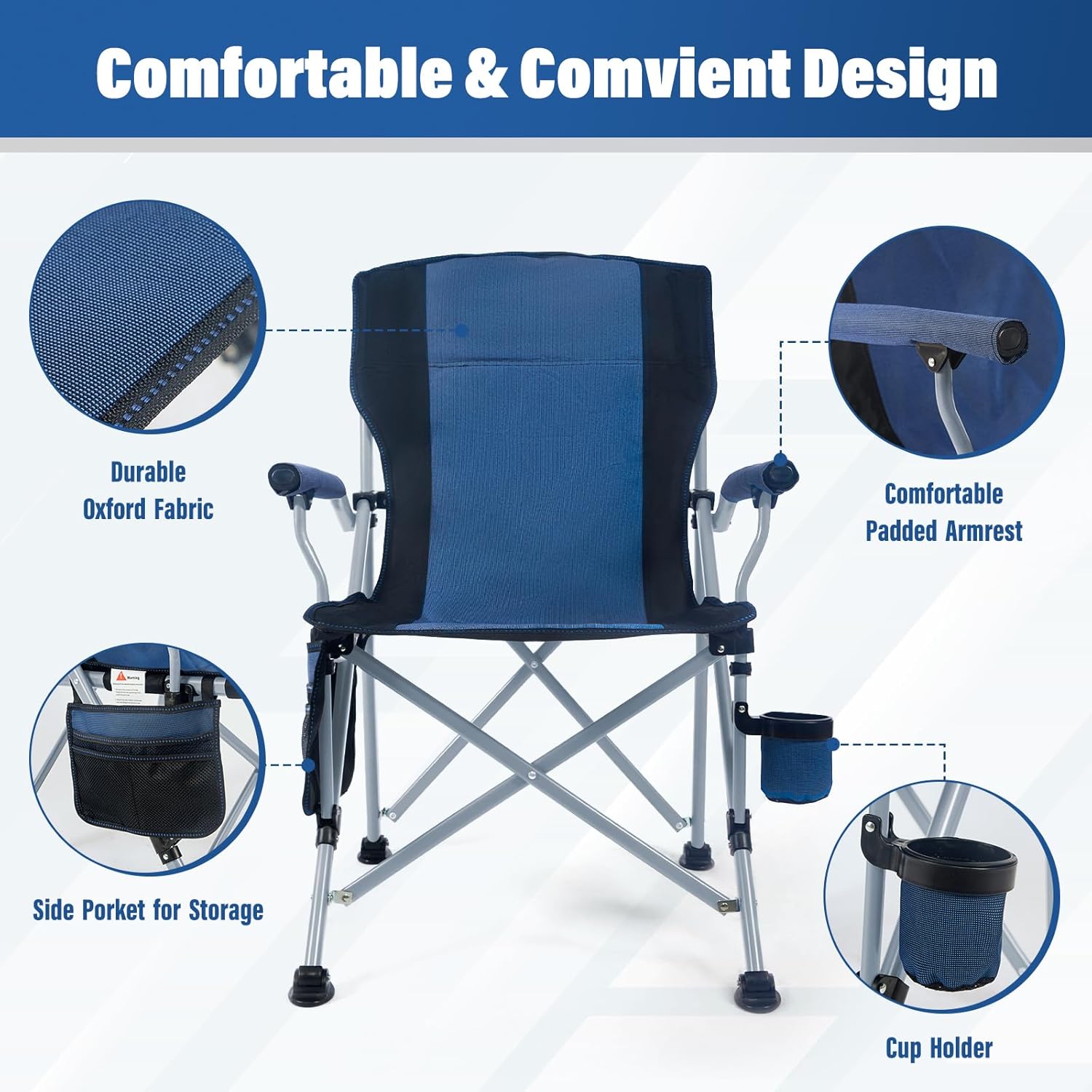 Factory Wholesale Outdoor Port - Outdoor Camping Recliner Chairs 评论和价格