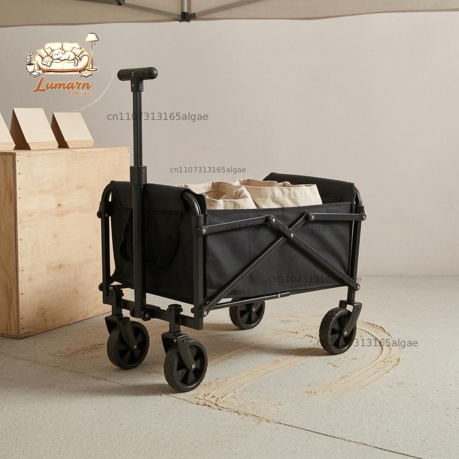 Foldable Camping Wagon Carbon  - Jinli Outdoor Camping 评论和价格