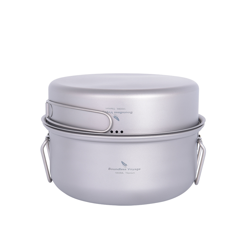 Boundless Voyage Titanium Stea - Camp Cooking Set 评论和价格