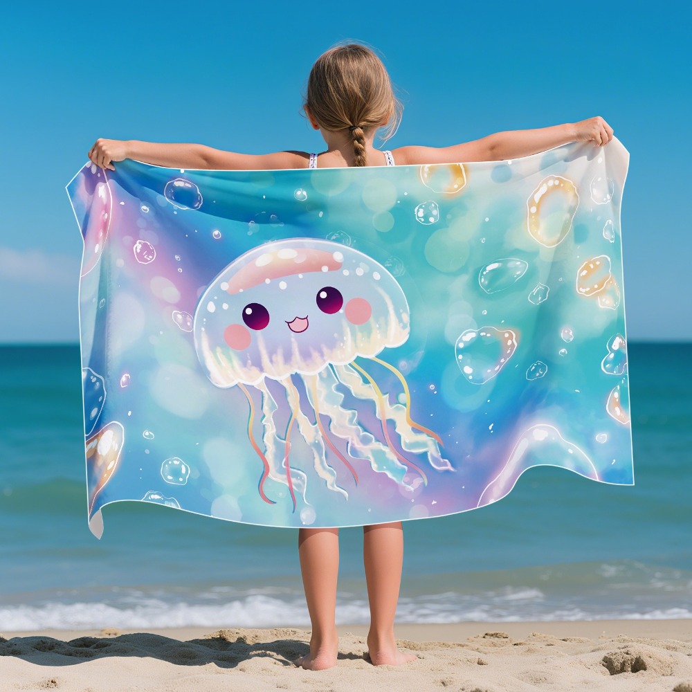 Cartoon Pattern Beach Towel Ki - Outdoor Camping Mat 评论和价格