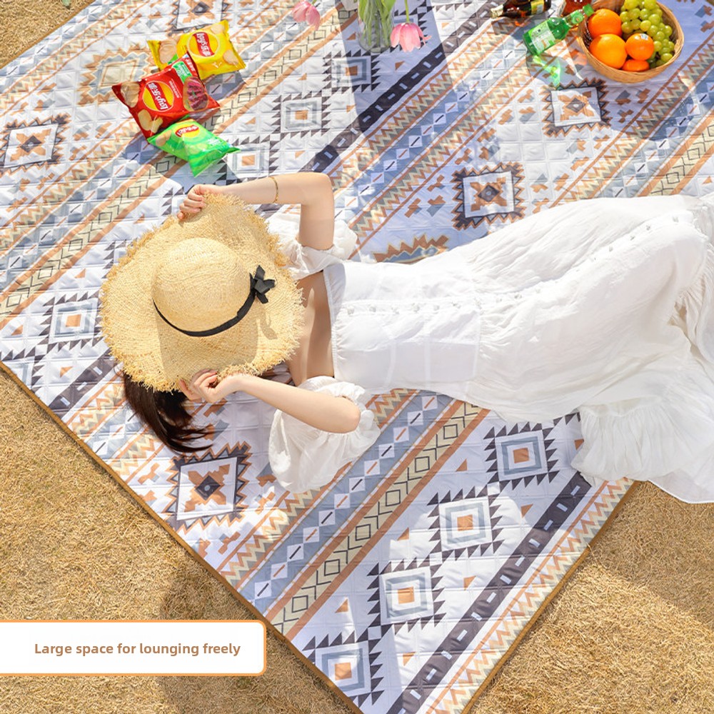 Thickened Ethnic Style Picnic  - Outdoor Camping Rug Waterproof 评论和价格