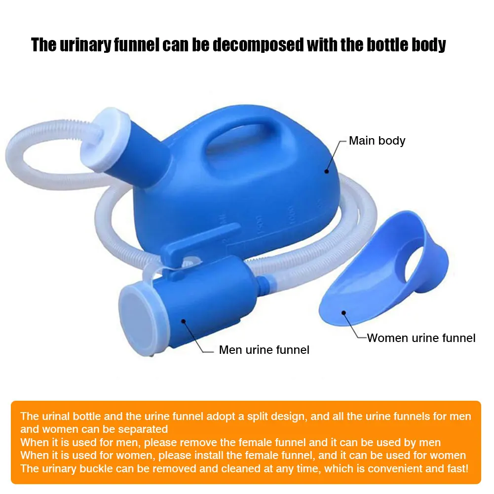 2000ml Portable Urinal With Ho - Travel Outdoor Camping Youtube 评论和价格