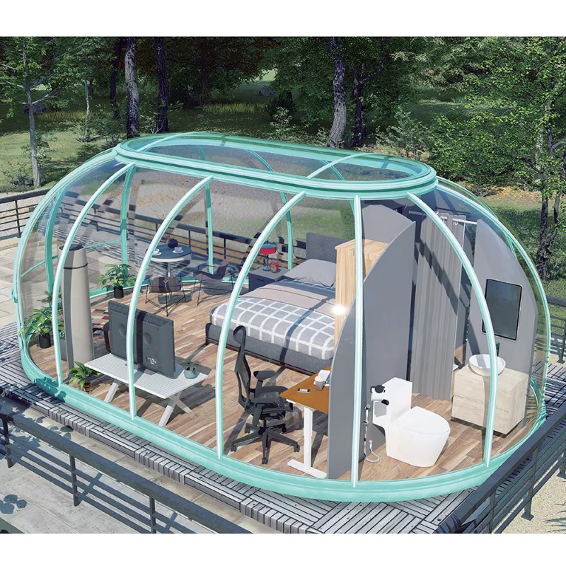 Transparent Polycarbonate Dome - Outdoor Camping Venues 评论和价格