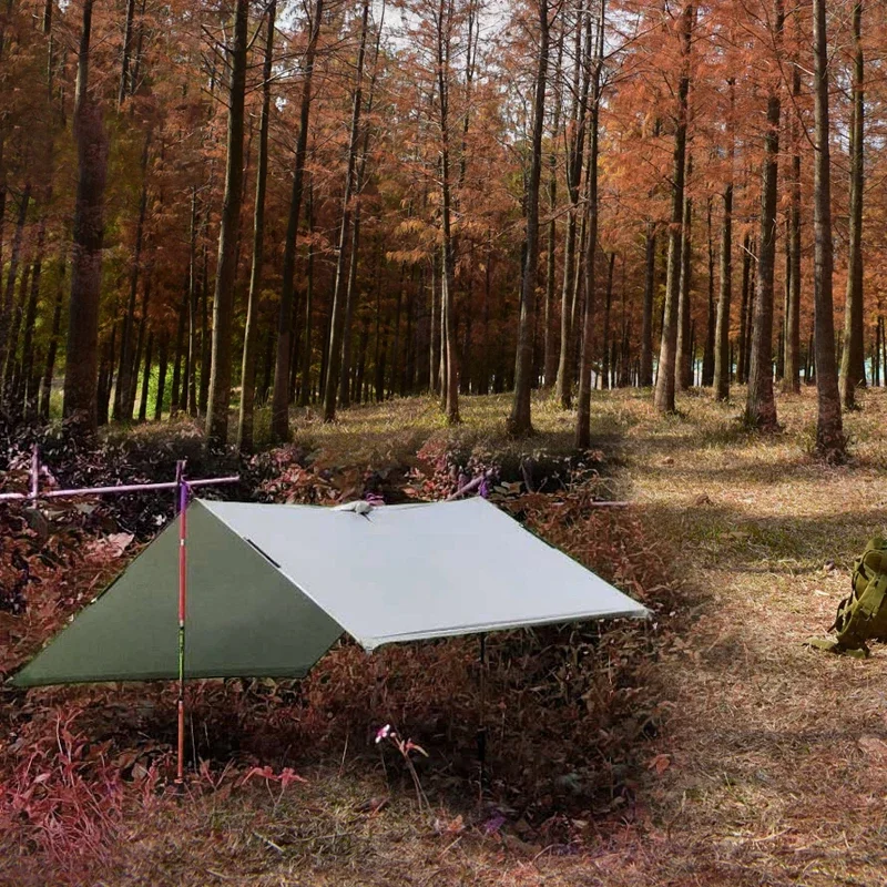 Outdoor Ultralight Sun Shelter - Outdoor Camping Rug Waterproof 评论和价格