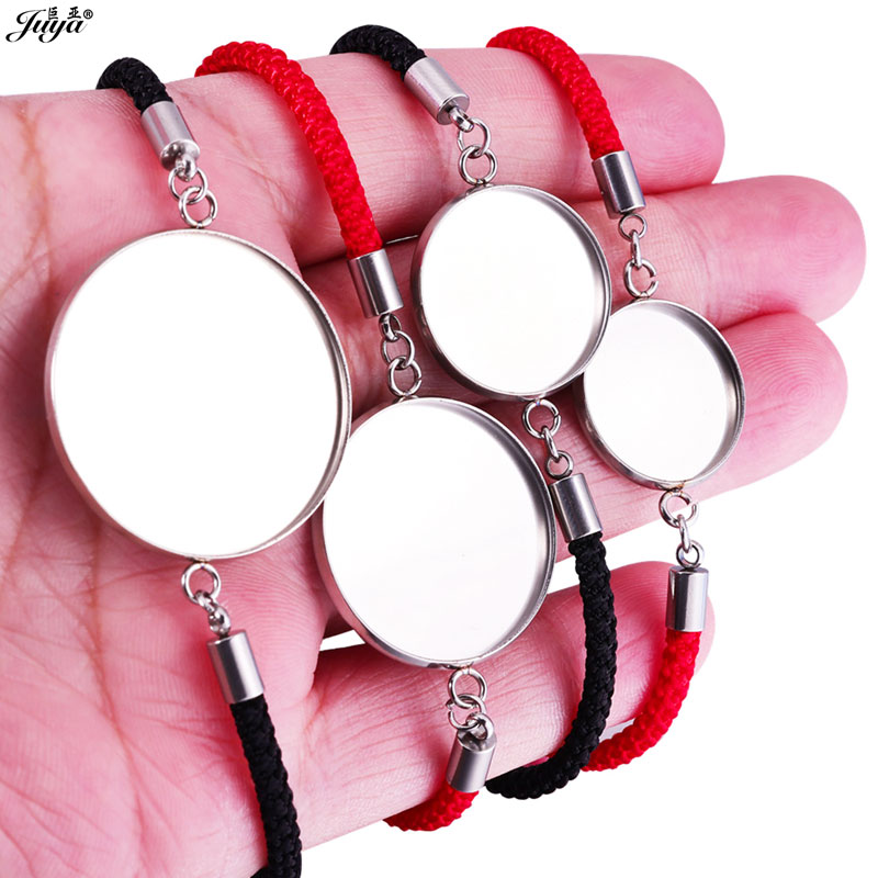4pcs/lot 18-30mm Stainless Ste - Paracord Bracelet 评论和价格