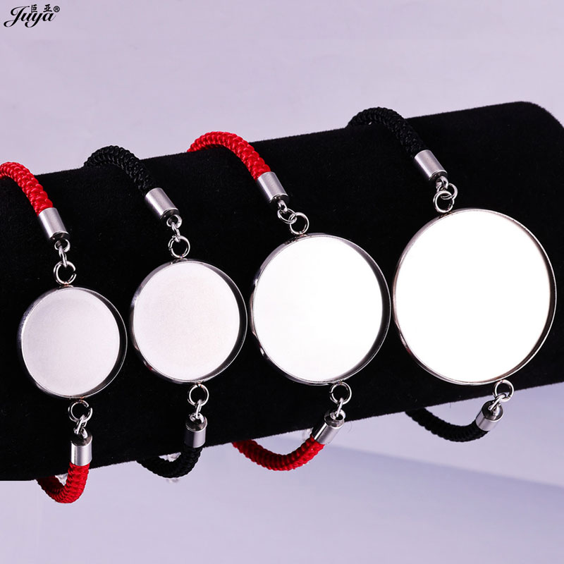 4pcs/lot 18-30mm Stainless Ste - Paracord Bracelet 评论和价格