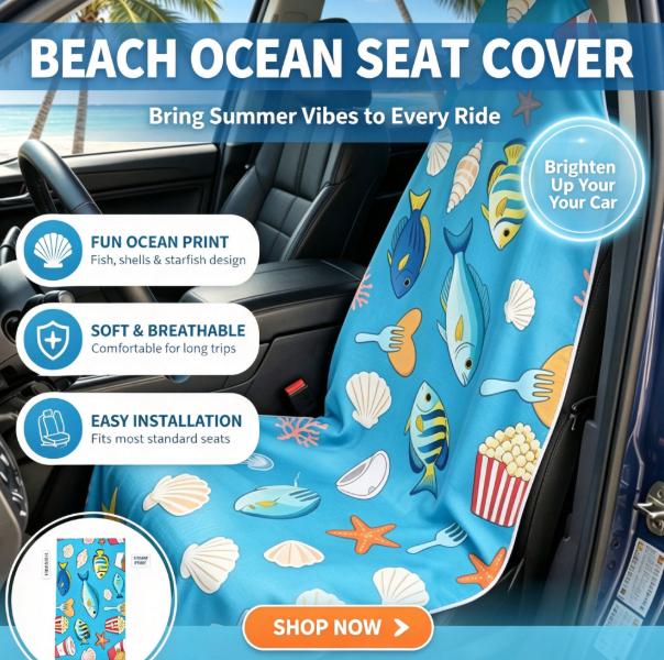 2‑in‑1 Beach Towel Car Seat Co - Outdoor Camping Mat 评论和价格