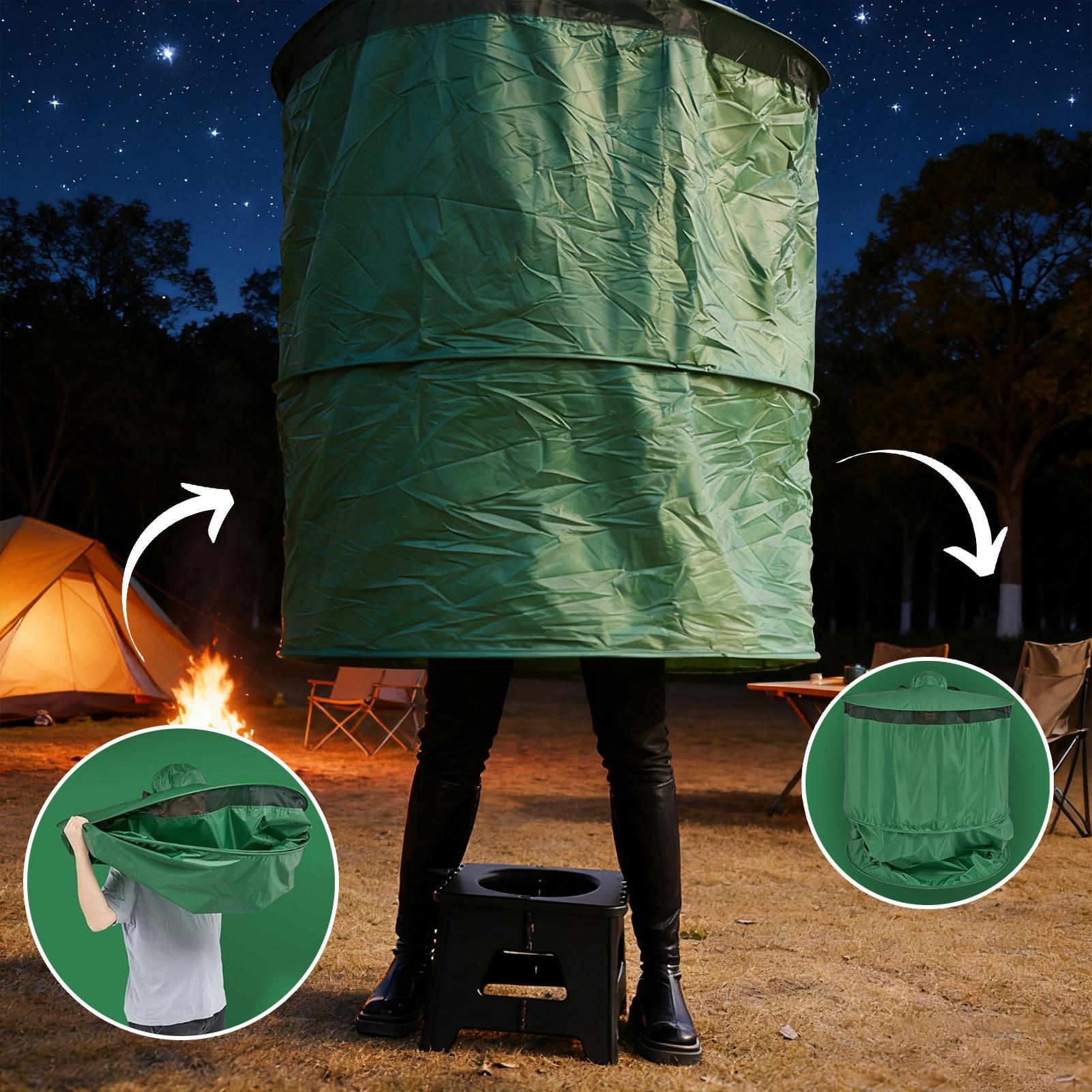Camping Toilet Tent Portable C - Outdoor Camping Automatic Quick Opening Tent 评论和价格