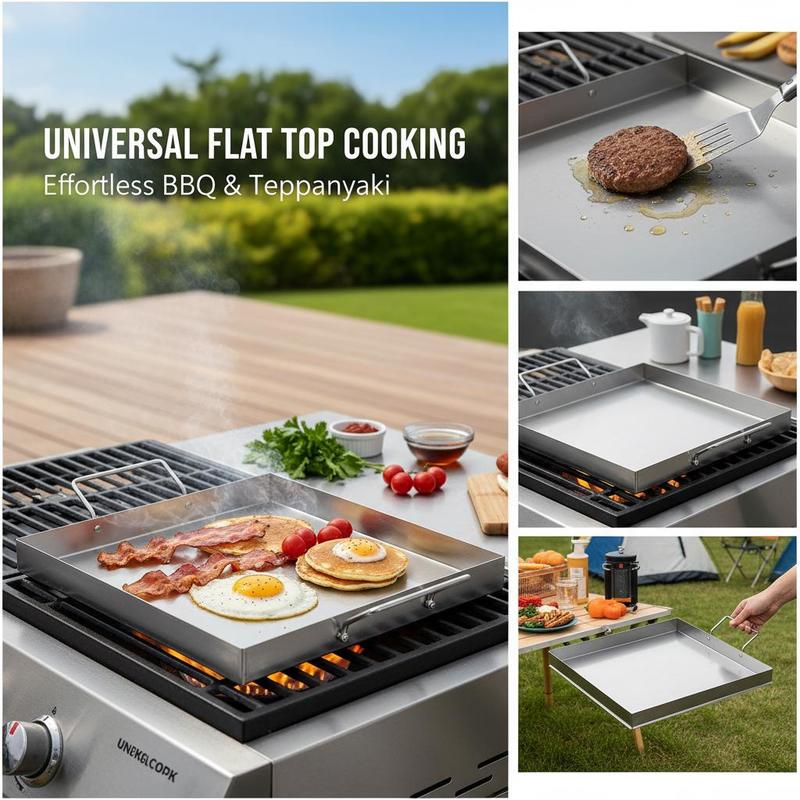 Universal Flat Top Griddle 18x - Camp Cooking Set 评论和价格