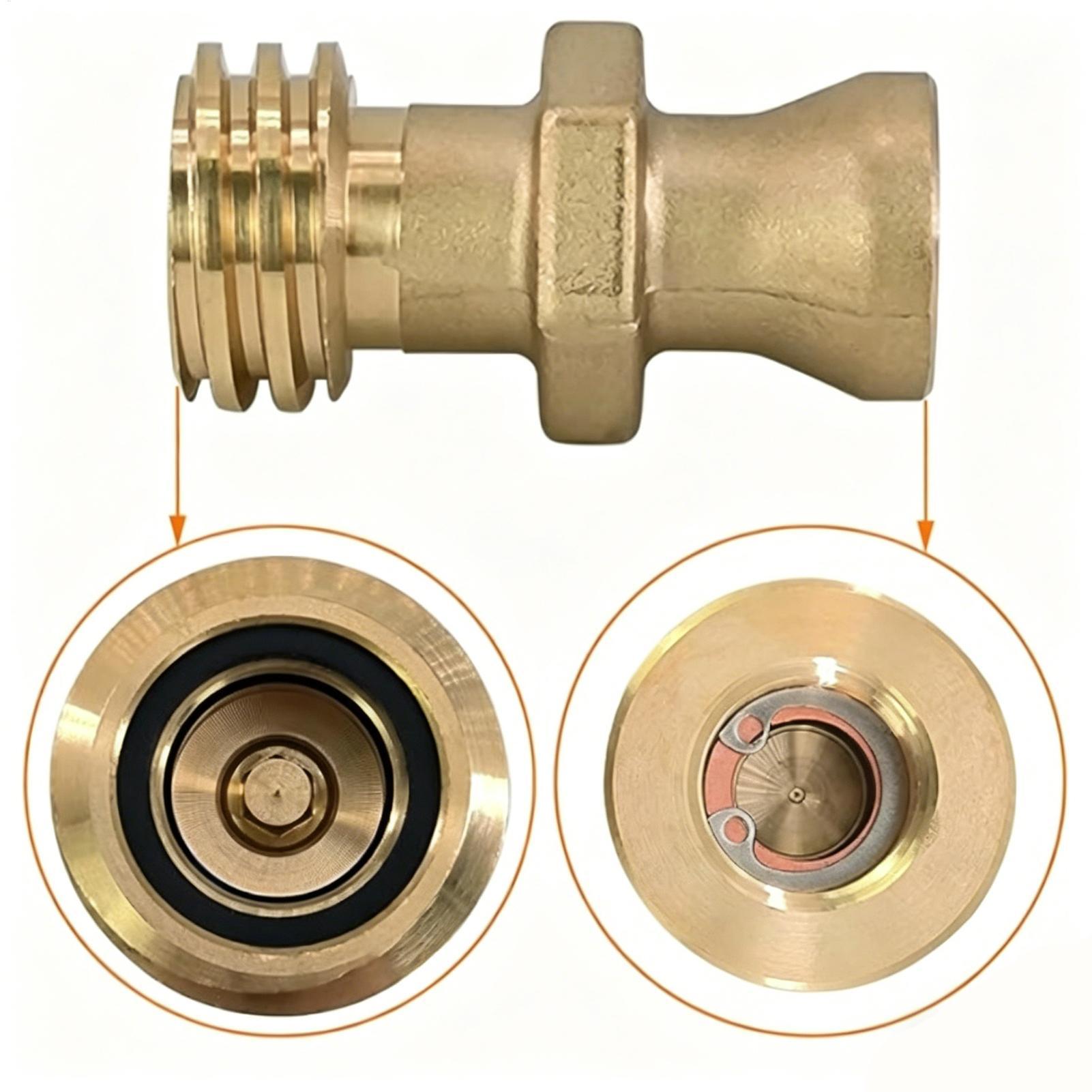 Propane Tank Connector Male Br - Outdoor Camping Bbq 评论和价格