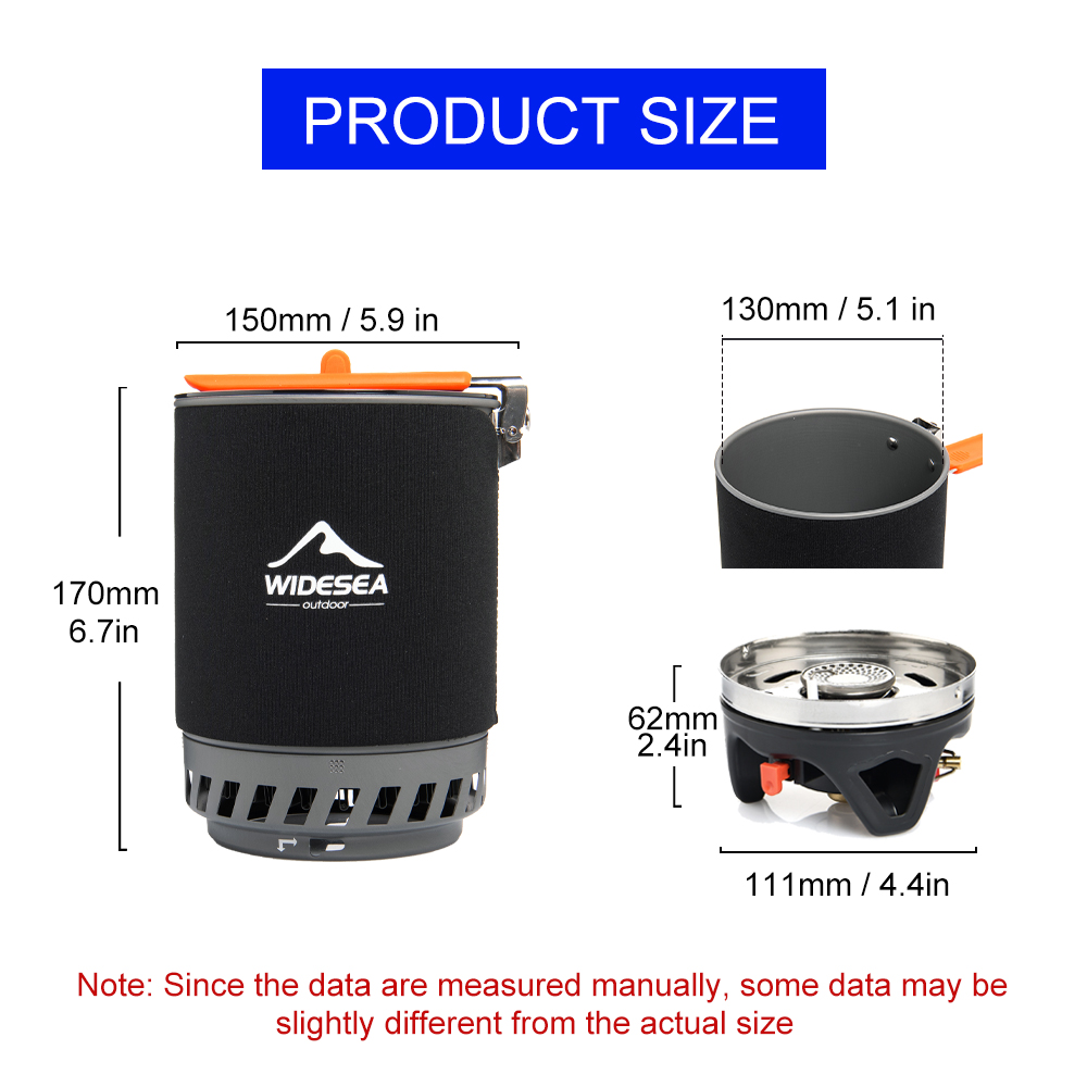 Widesea Camping Cooking System - Camp Cooking Set 评论和价格