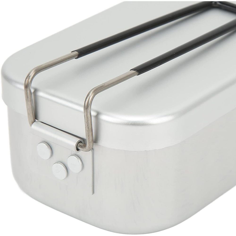 800ML Aluminum Lunch Boxes Out - Camp Cooking Set 评论和价格