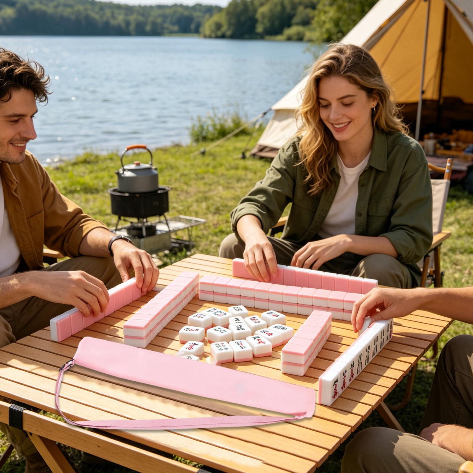 Mahjong Mat Tube Portable Wate - Travel Outdoor Camping Youtube 评论和价格