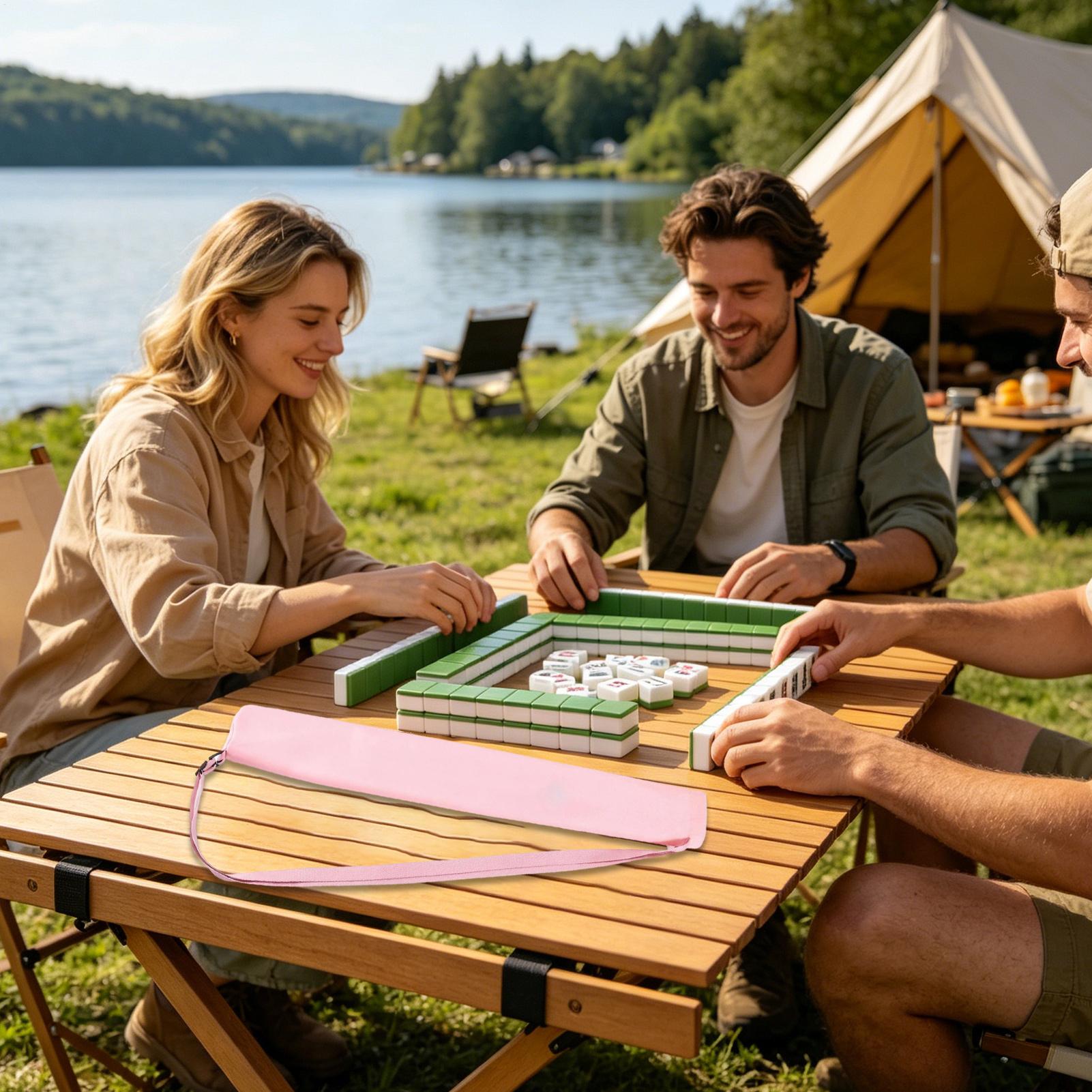 Mahjong Mat Tube Portable Wate - Travel Outdoor Camping Youtube 评论和价格