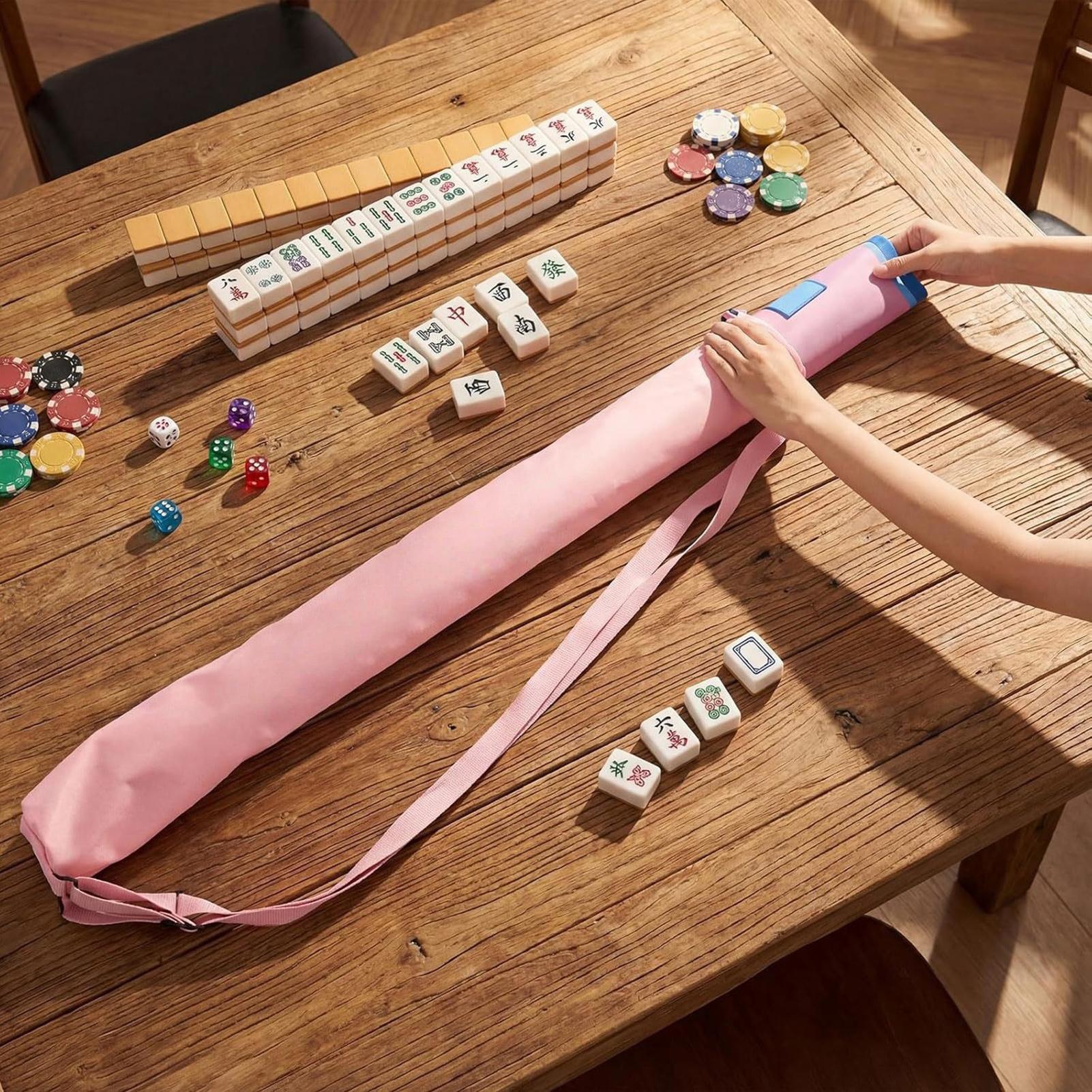 Mahjong Mat Tube Portable Wate - Travel Outdoor Camping Youtube 评论和价格