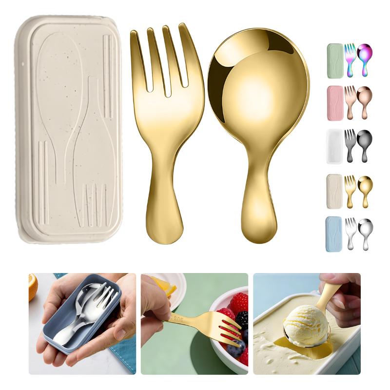 Stainless Steel Tableware Set  - Camp Cooking Set 评论和价格
