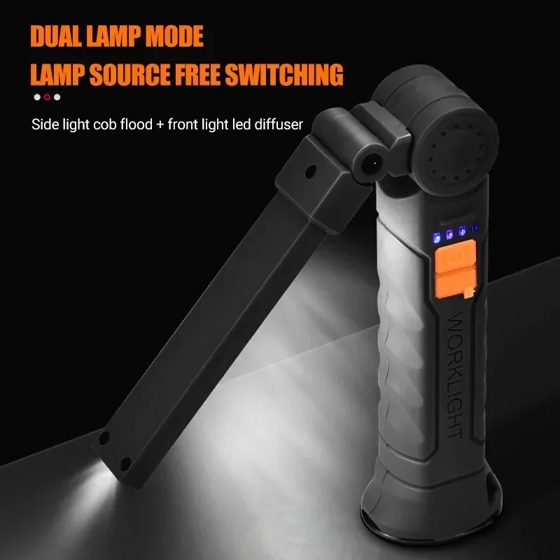 Portable COB LED Flashlight Re - Outdoor Camping Lampe 评论和价格