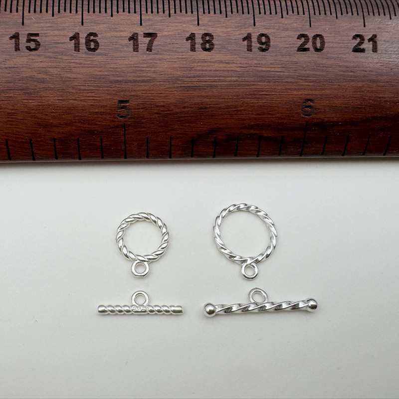 1Set S925 Sterling Silver Hemp - Paracord Bracelet 评论和价格