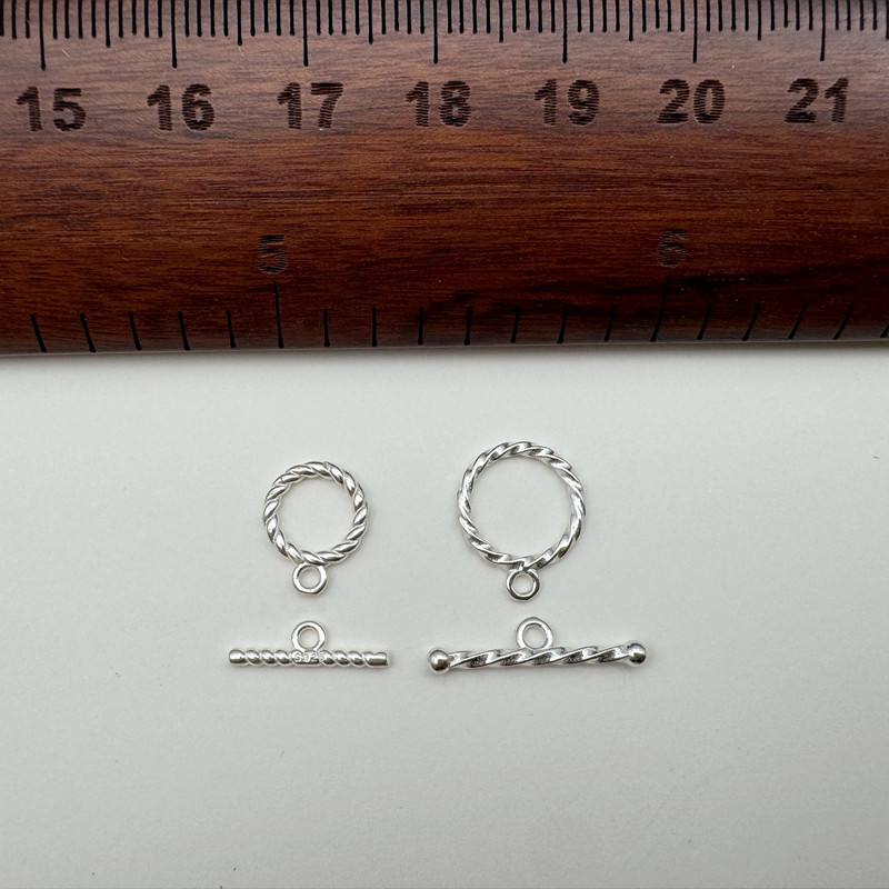 1Set S925 Sterling Silver Hemp - Paracord Bracelet 评论和价格