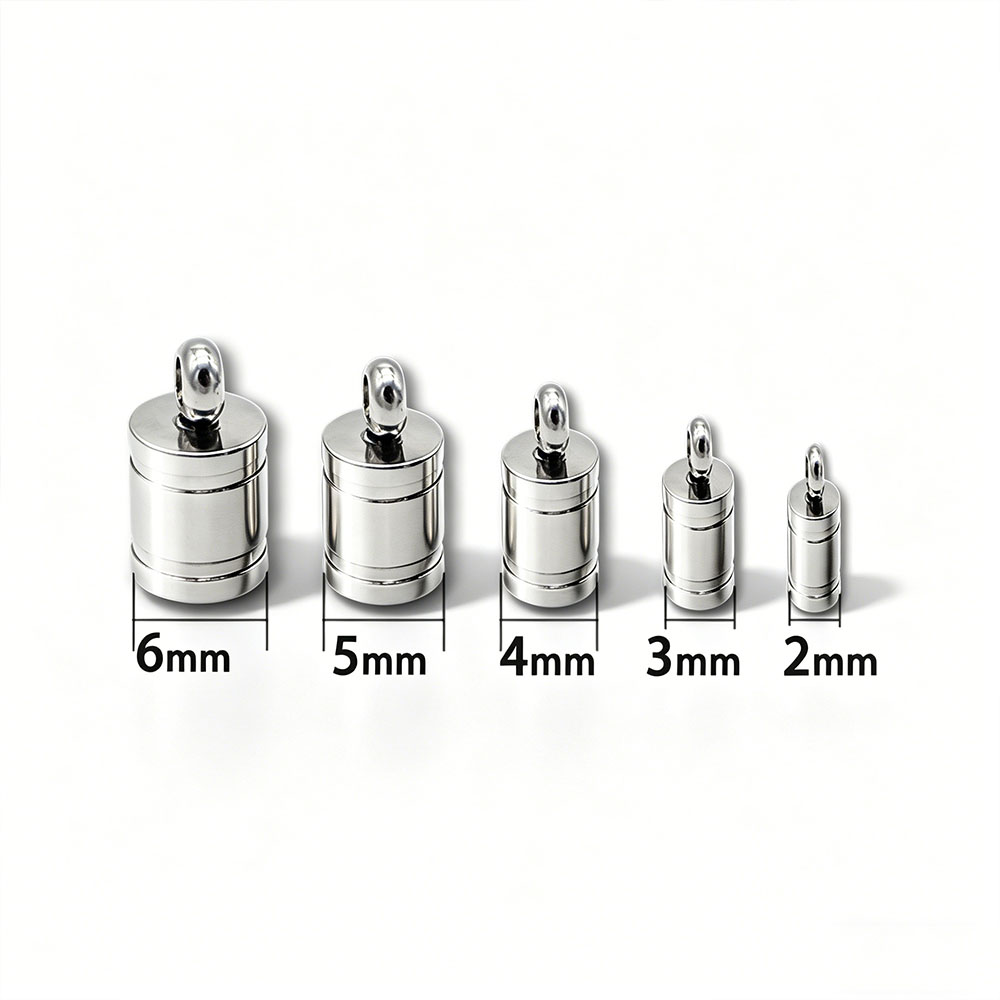 20 Pcs Stainless Steel End Cap - Paracord Bracelet 评论和价格