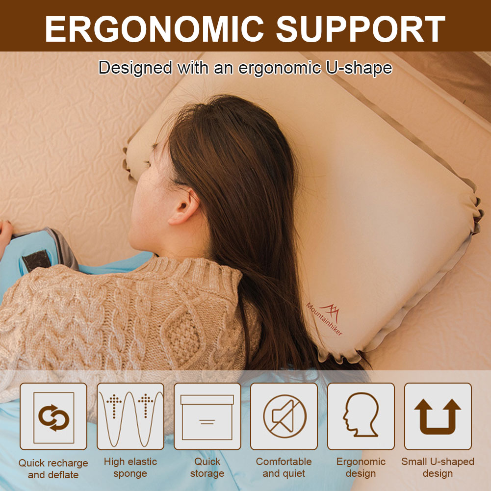 Camping Air Pillow High Reboun - Camp Pillow Compressible 评论和价格