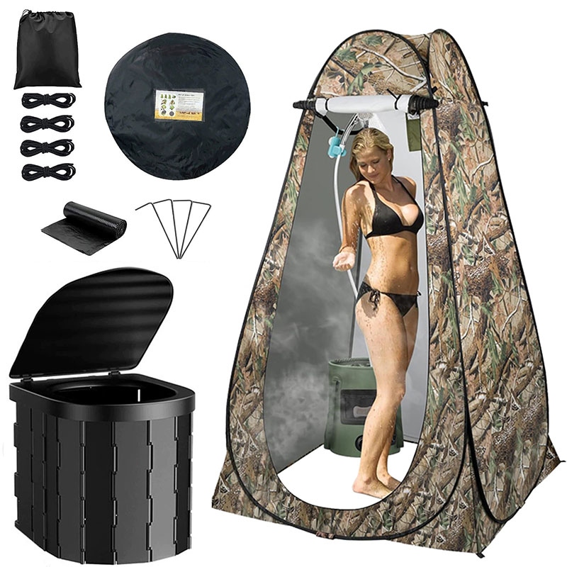 ‌Portable Pop-Up Toilet Tent P - Outdoor Camping Automatic Quick Opening Tent 评论和价格
