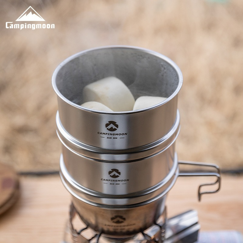 CAMPINGMOON Outdoor Camping Pi - Camp Cooking Set 评论和价格
