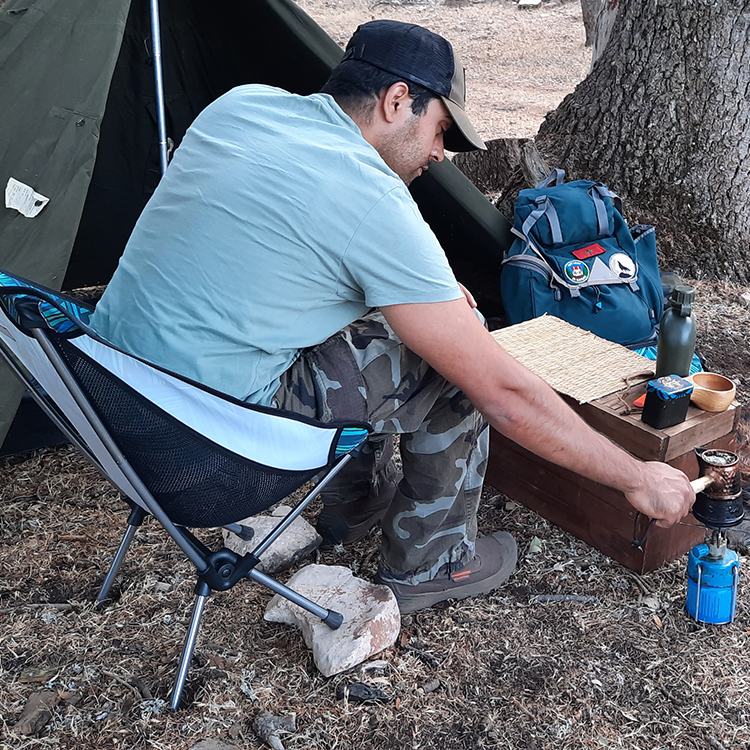 Portable Folding Camping Chair - Outdoor Camping Recliner Chairs 评论和价格