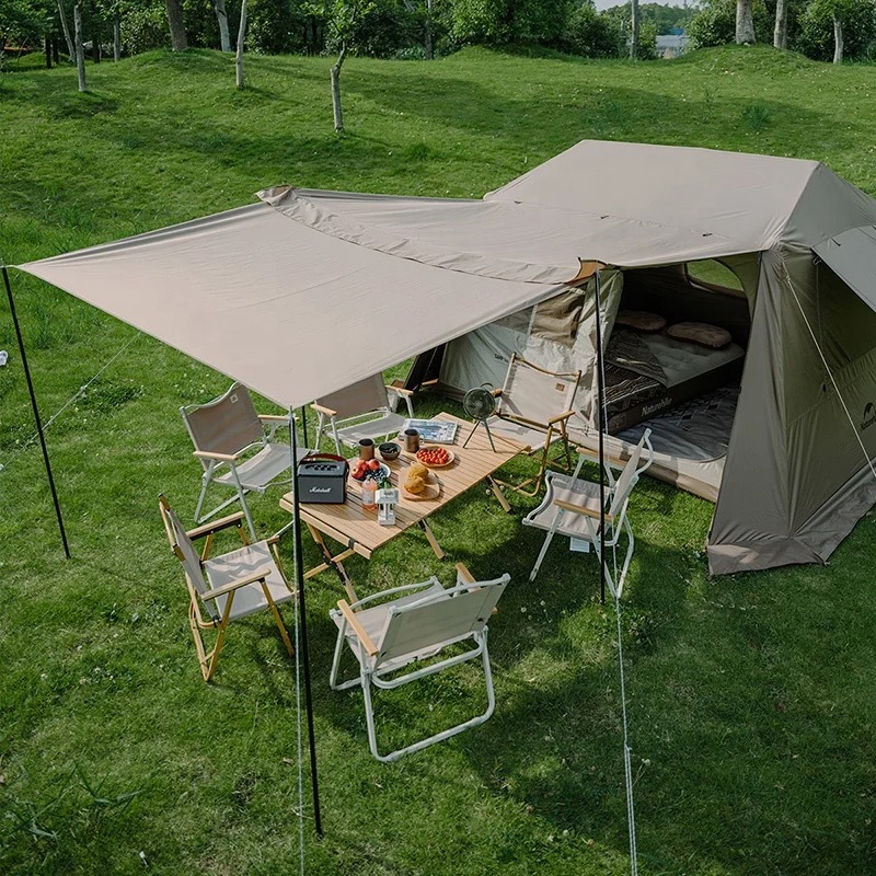 【Outdoor】Naturehike Village 6. - Outdoor Camping Automatic Quick Opening Tent 评论和价格