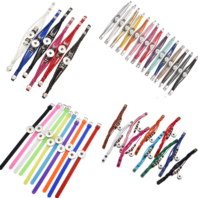 10pcs Mixed Rope Leather Silic - Paracord Bracelet 评论和价格