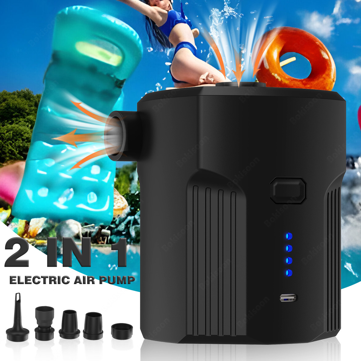 Portable Electric Air Pump for - Outdoor Camping Mat 评论和价格