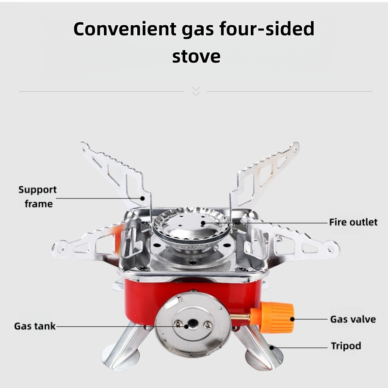 Outdoor Mini Square Stove Camp - Outdoor Camping Oven 评论和价格