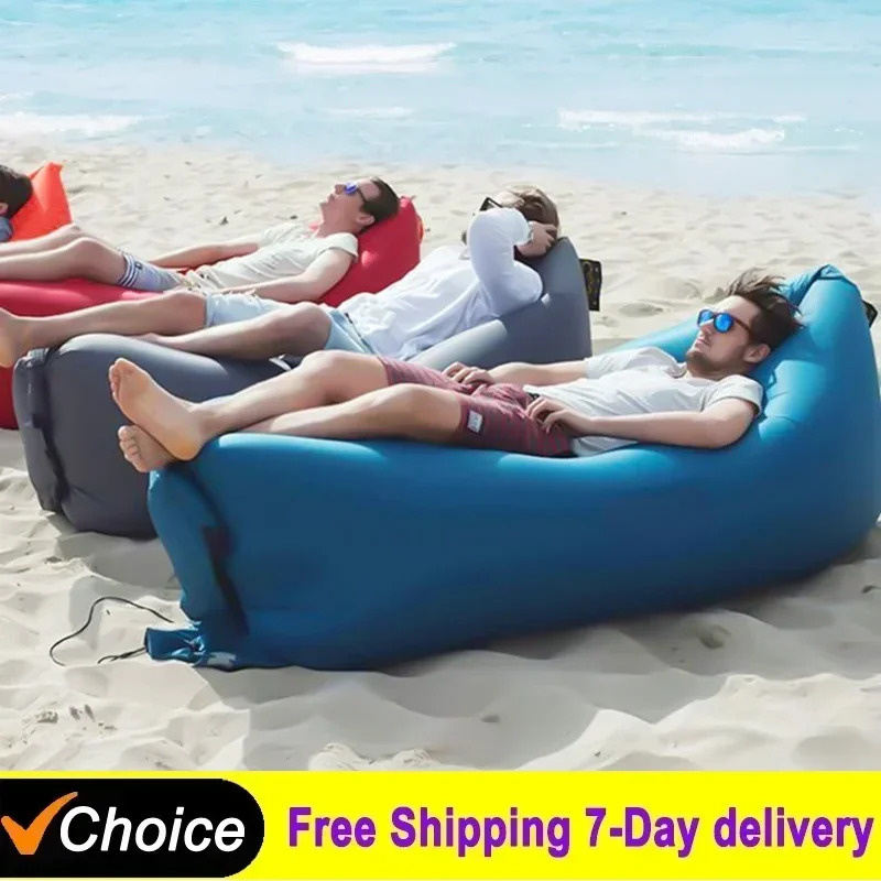 Outdoor Portable Inflatable So - Outdoor Camping Recliner Chairs 评论和价格