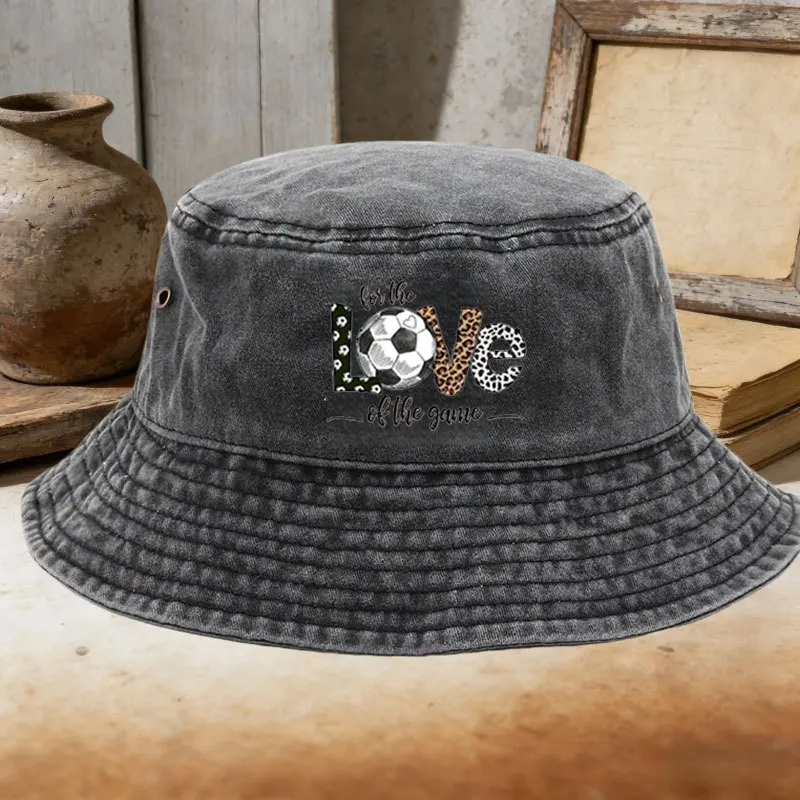 Unisex Bucket Hat with Soccer  - Outdoor Camping Decor Ideas 评论和价格