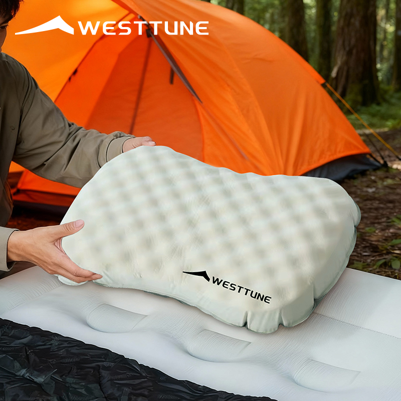WESTTUNE Camping Inflatable Pi - Camp Pillow Compressible 评论和价格