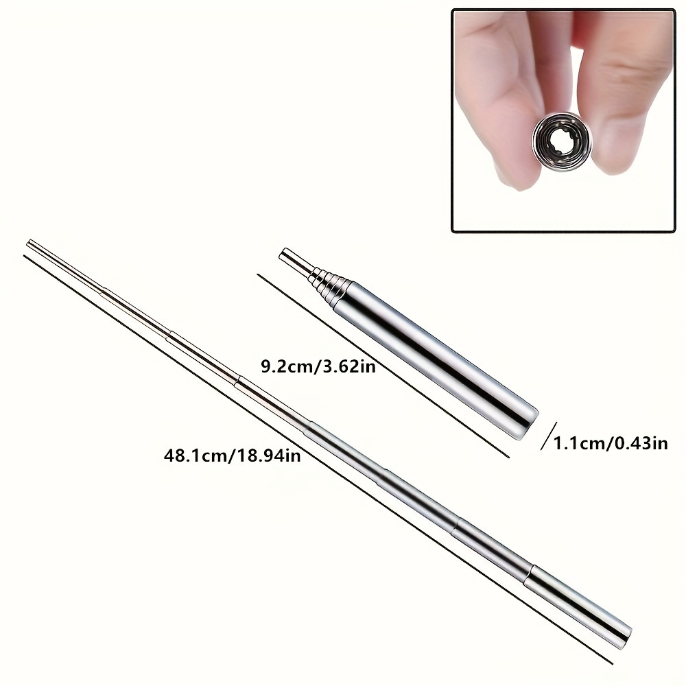 2pcs Stainless Steel Fire Blow - Travel Outdoor Camping Youtube 评论和价格
