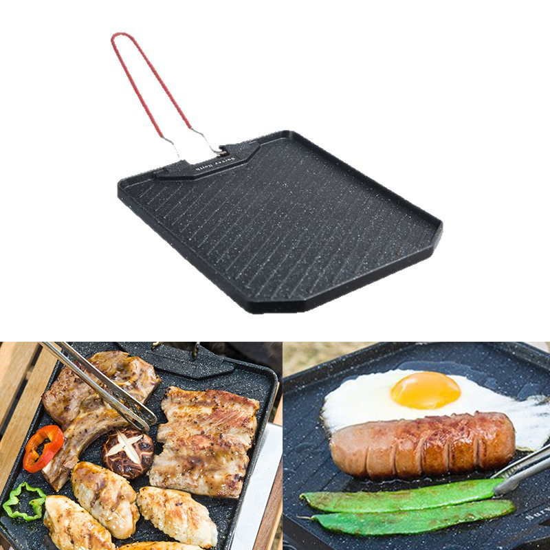 Outdoor camping barbecue pan H - Outdoor Camping Oven 评论和价格