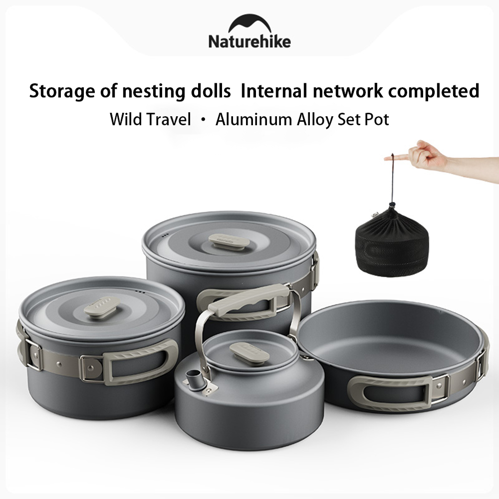 Naturehike Outdoor Pot Set,Cam - Camp Cooking Set 评论和价格